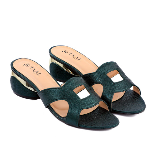 Chloe Green women Heels