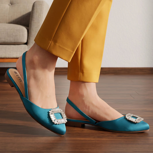 Vegas Zinc Women Flat Pumps