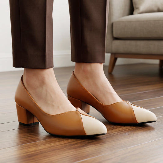 Arion Brown Women Court shoes