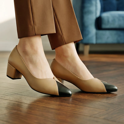 Arion Beige Women Court shoes