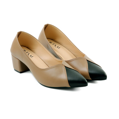 Arion Beige Women Court shoes