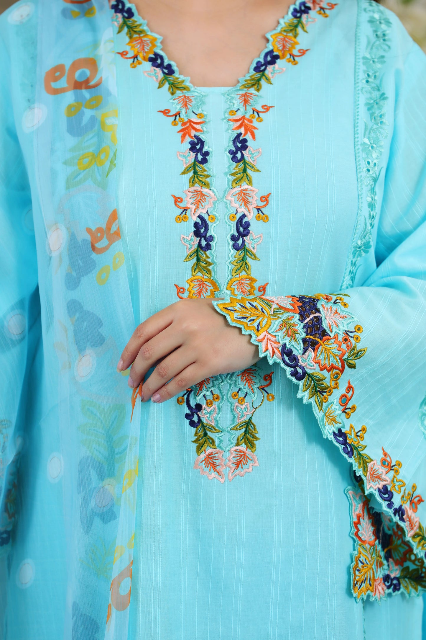 Baily Sky Embroidered 3Pcs