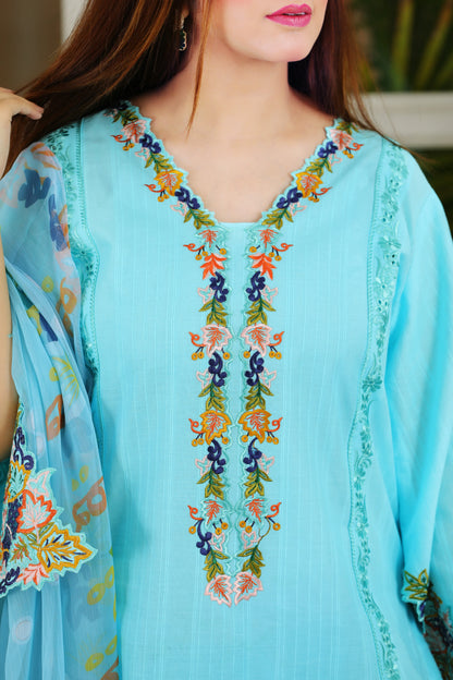 Baily Sky Embroidered 3Pcs