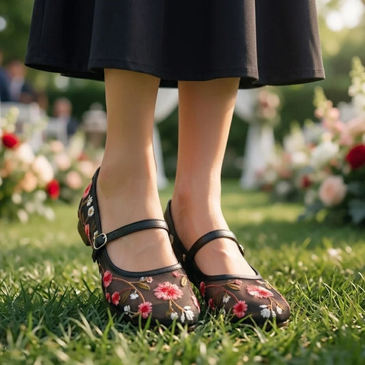 Belina Black Women mary janes shoes
