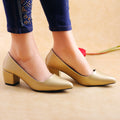 Berlin Heeled Pumps Gold