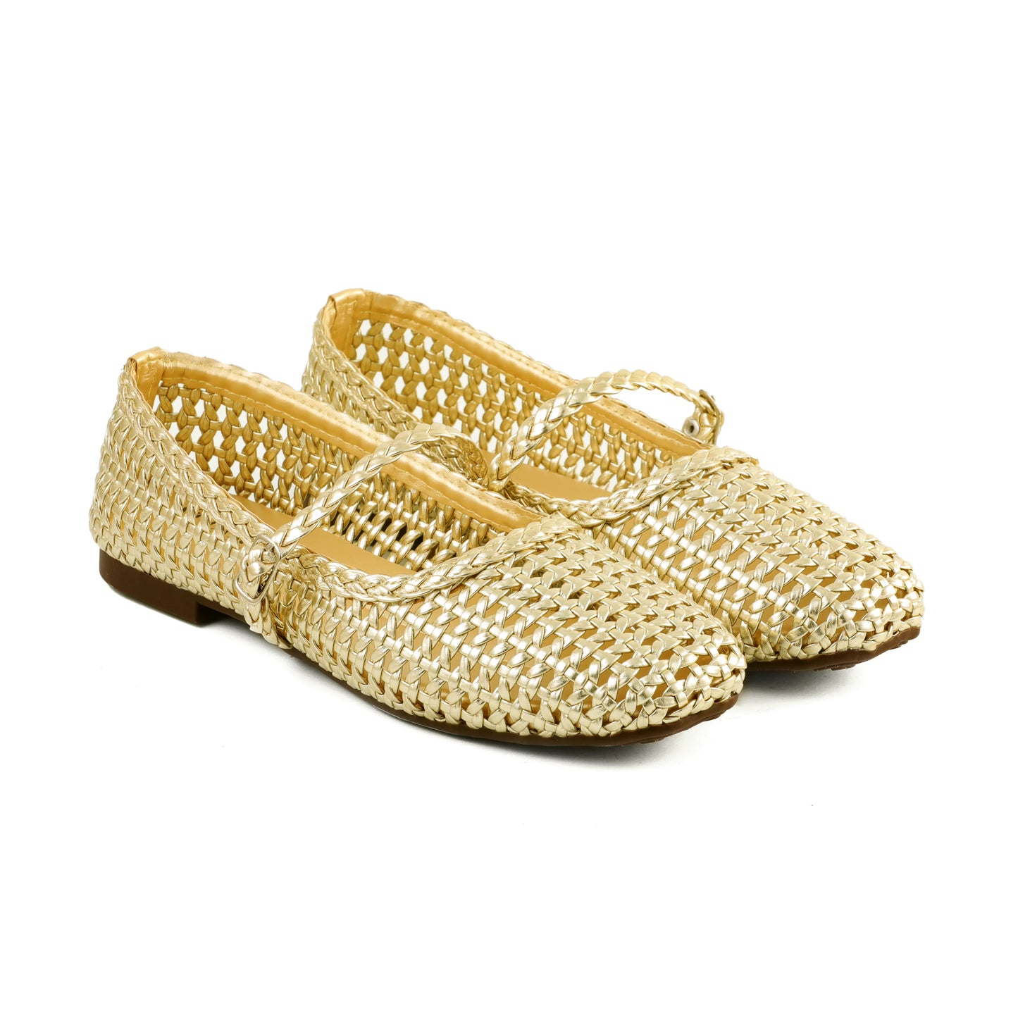 Braiden Golden Mary jane's women Pumps