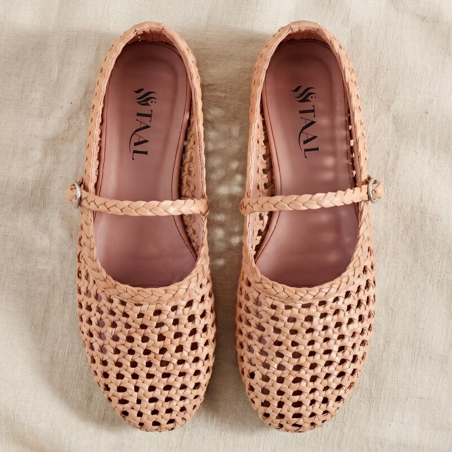 Braiden Peach Mary jane's women Pumps