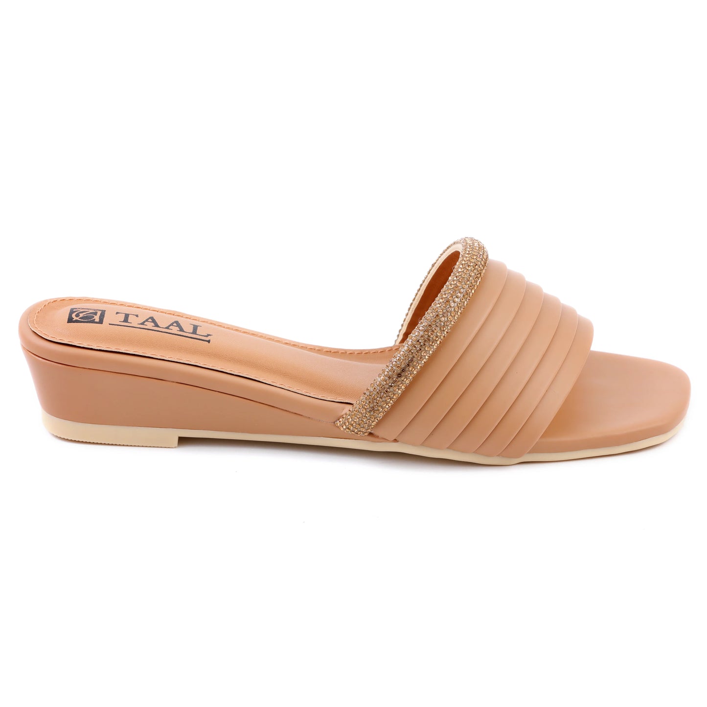 Bronti Beige Women Slippers
