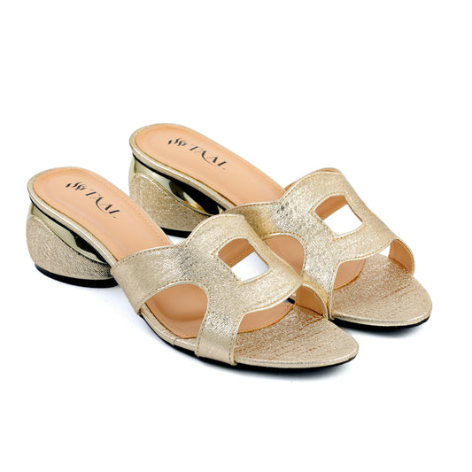 Chloe Golden women Heels