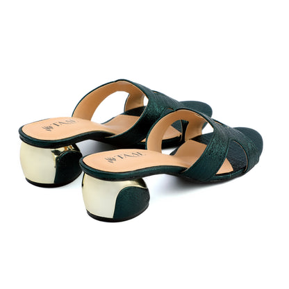 Chloe Green women Heels