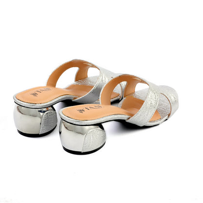 Chloe Silver women Heels