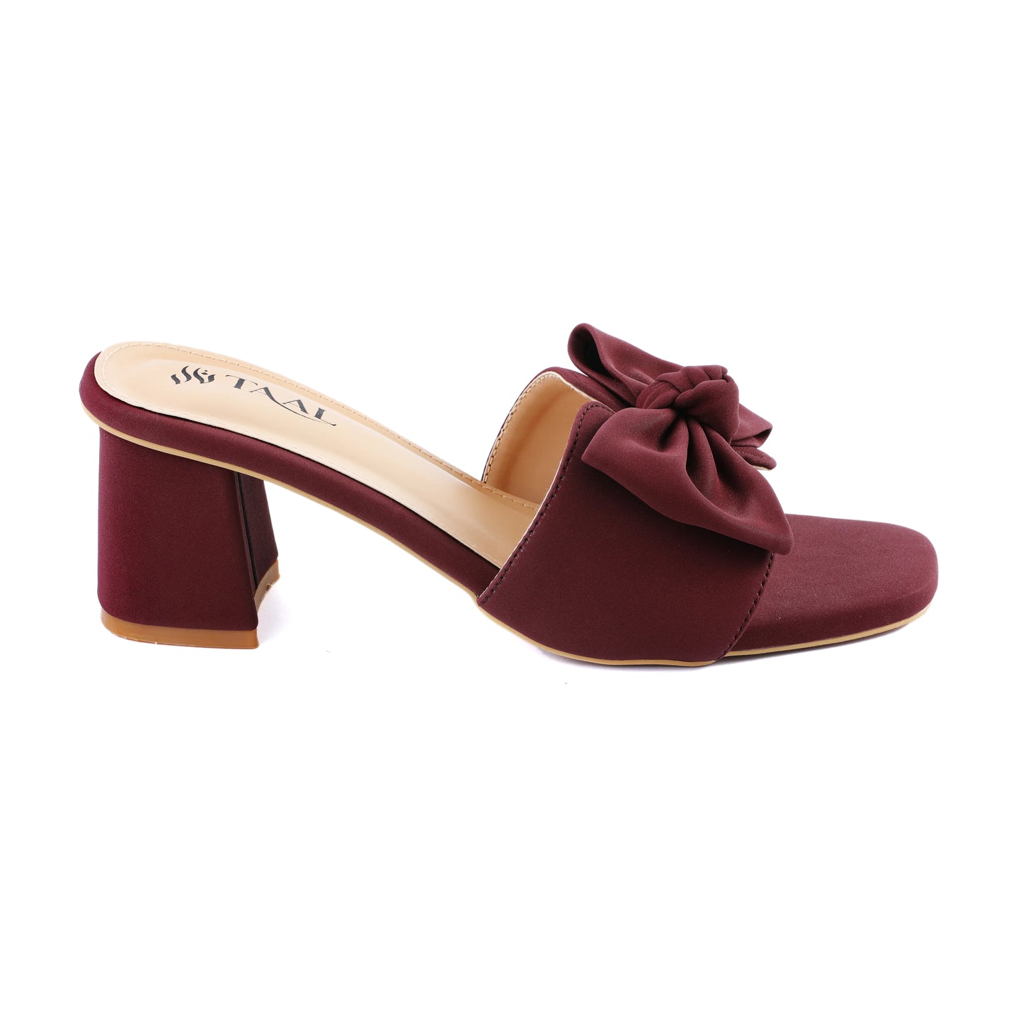 Cheria Burgundy women heels