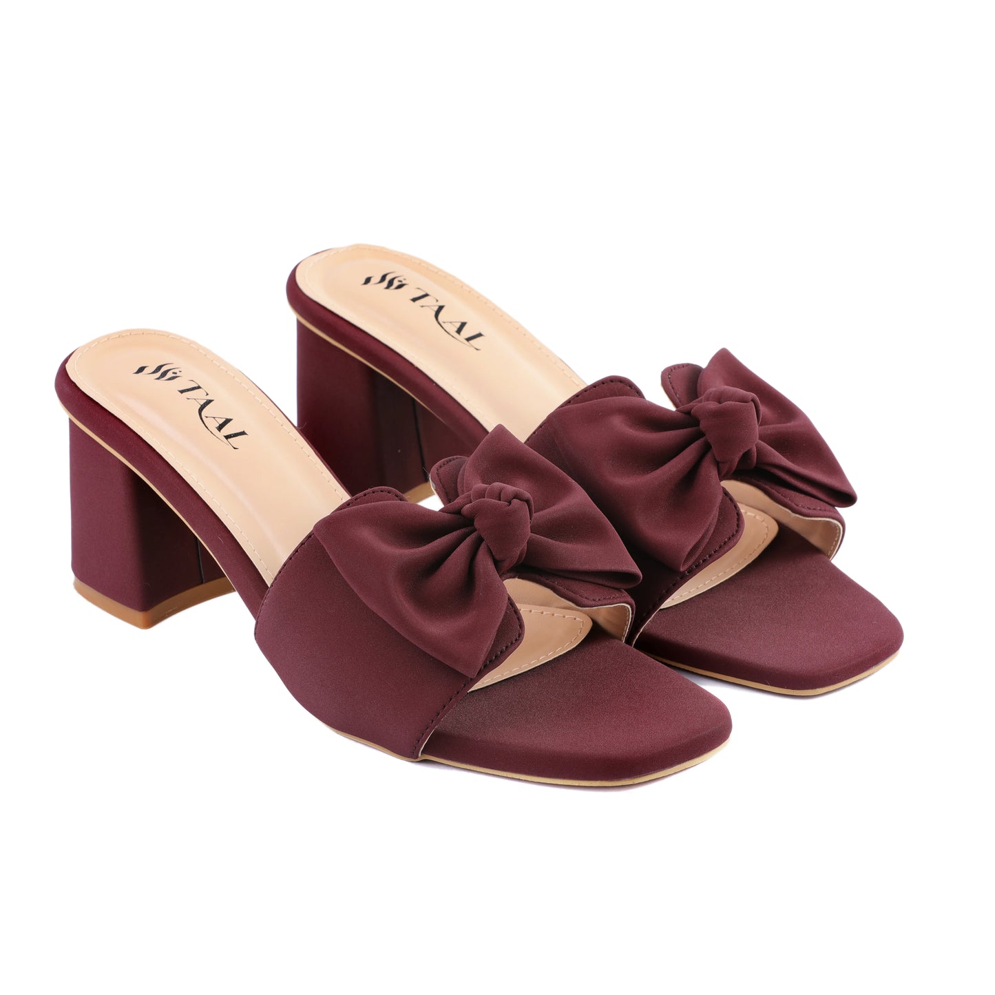 Cheria Burgundy women heels