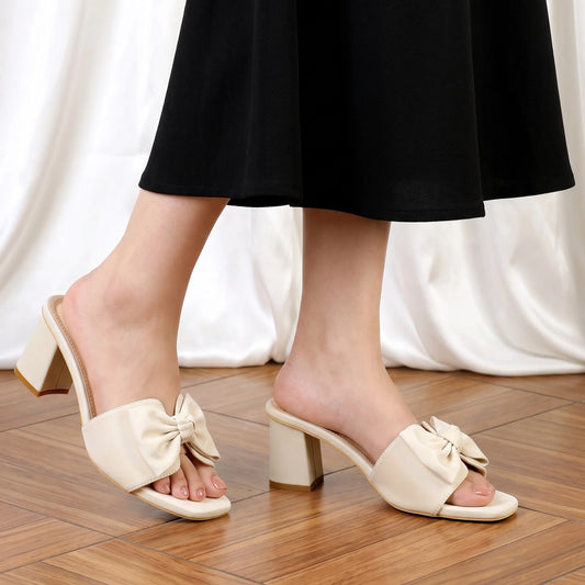 Cheria Off-white women heels