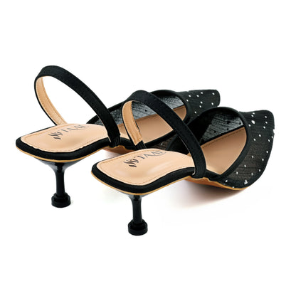 Crystine Black women Sandals