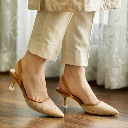 Crystine Golden women Sandals