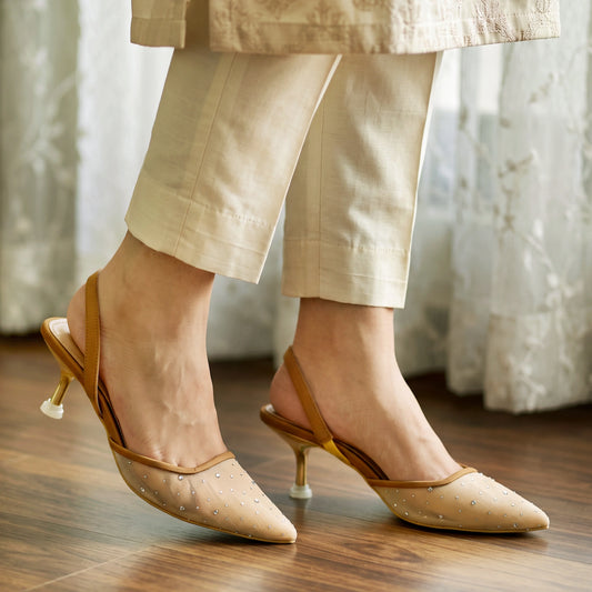 Crystine Golden women Sandals
