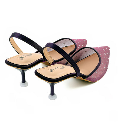 Crystine Purple women Sandals