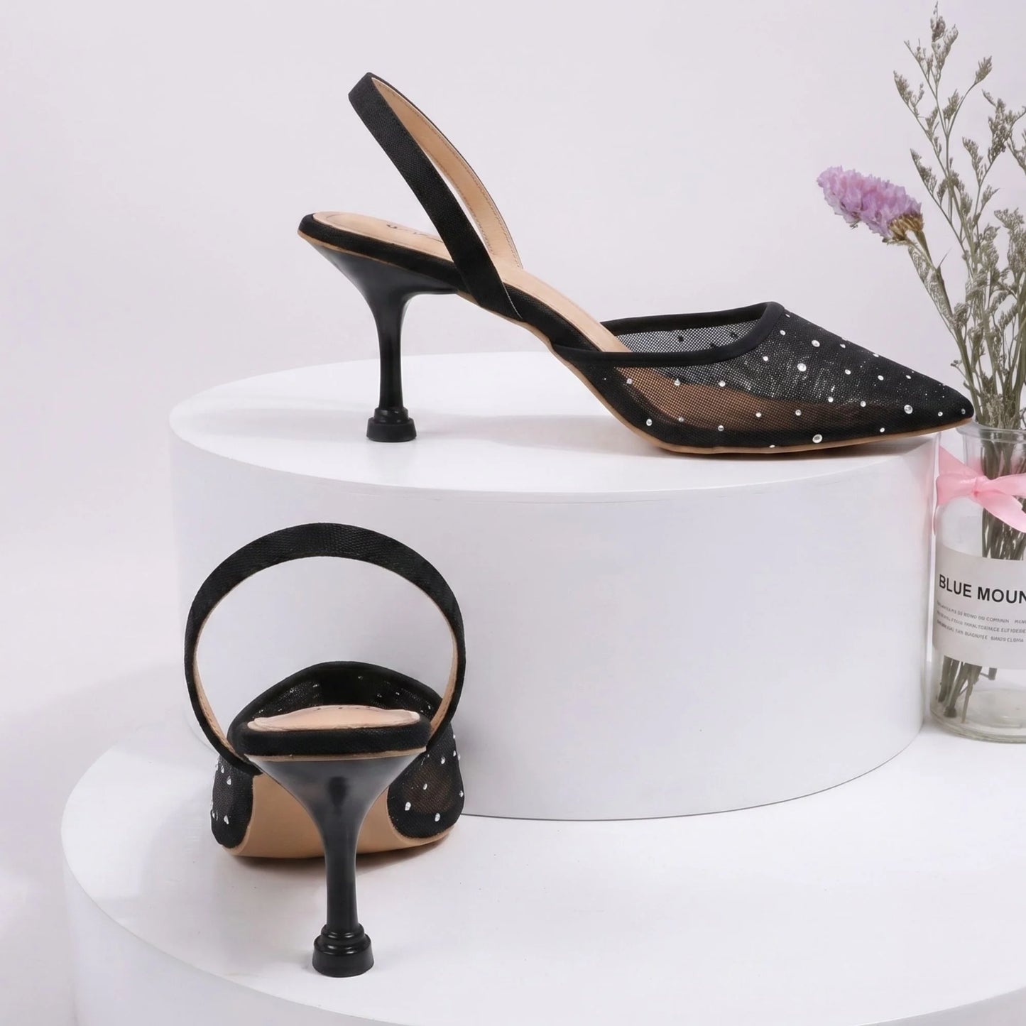 Crystine Black women Sandals