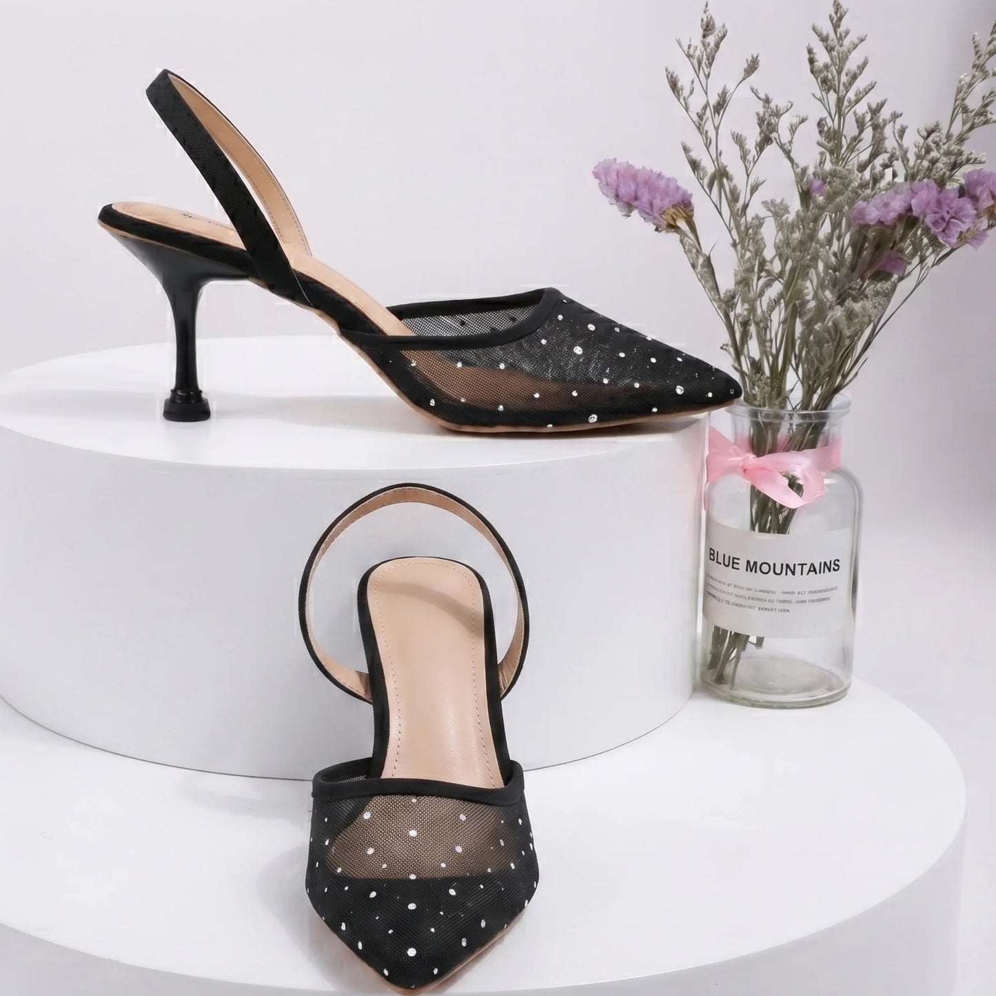 Crystine Black women Sandals
