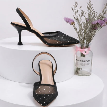 Crystine Black women Sandals