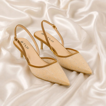 Crystine Golden women Sandals