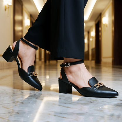 Delphi Black Women Sandal