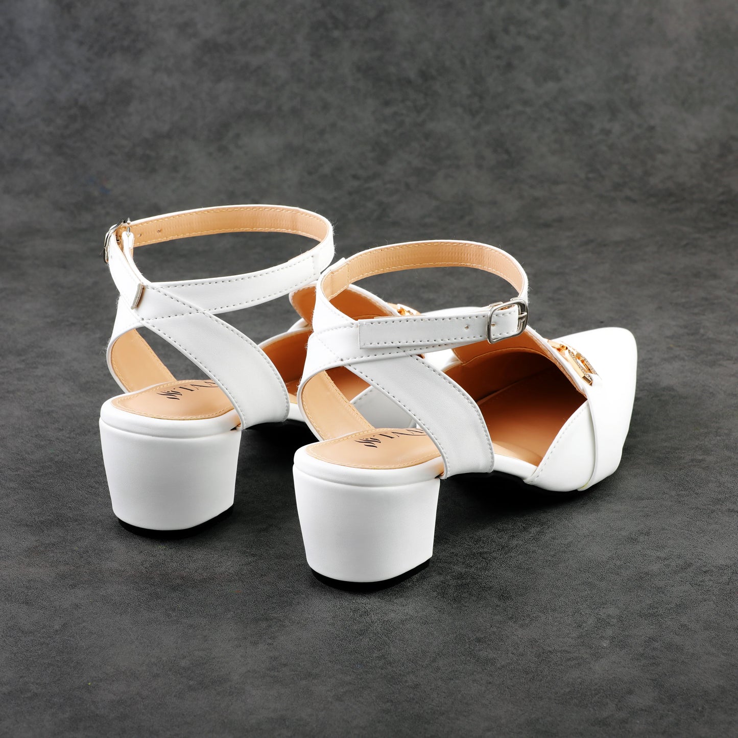 Delphi White Women Sandal