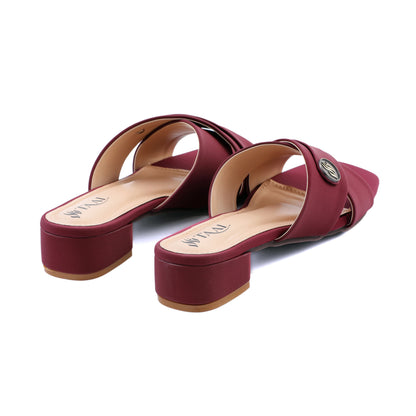 Demi Maroon women heels