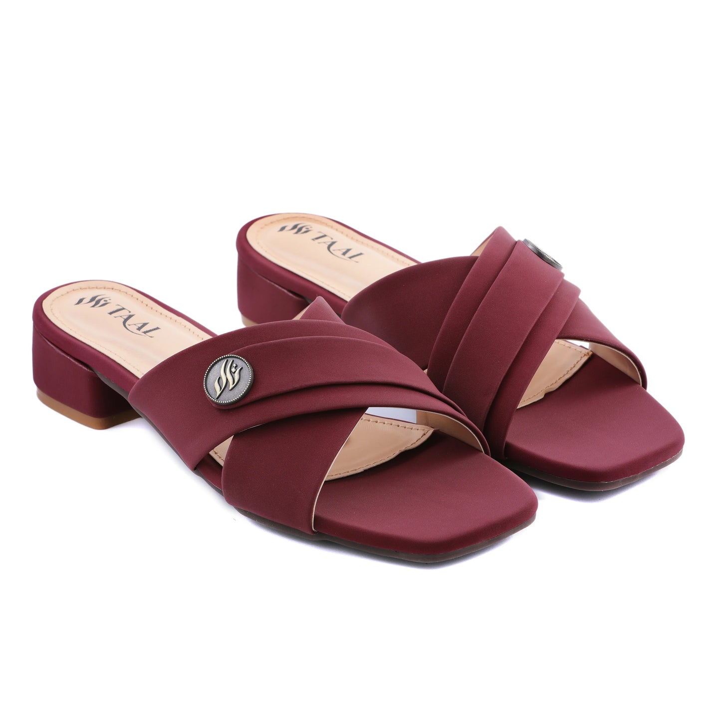 Demi Maroon women heels