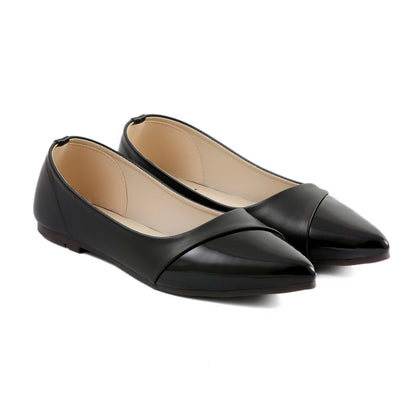 Elma Black flat women pumps