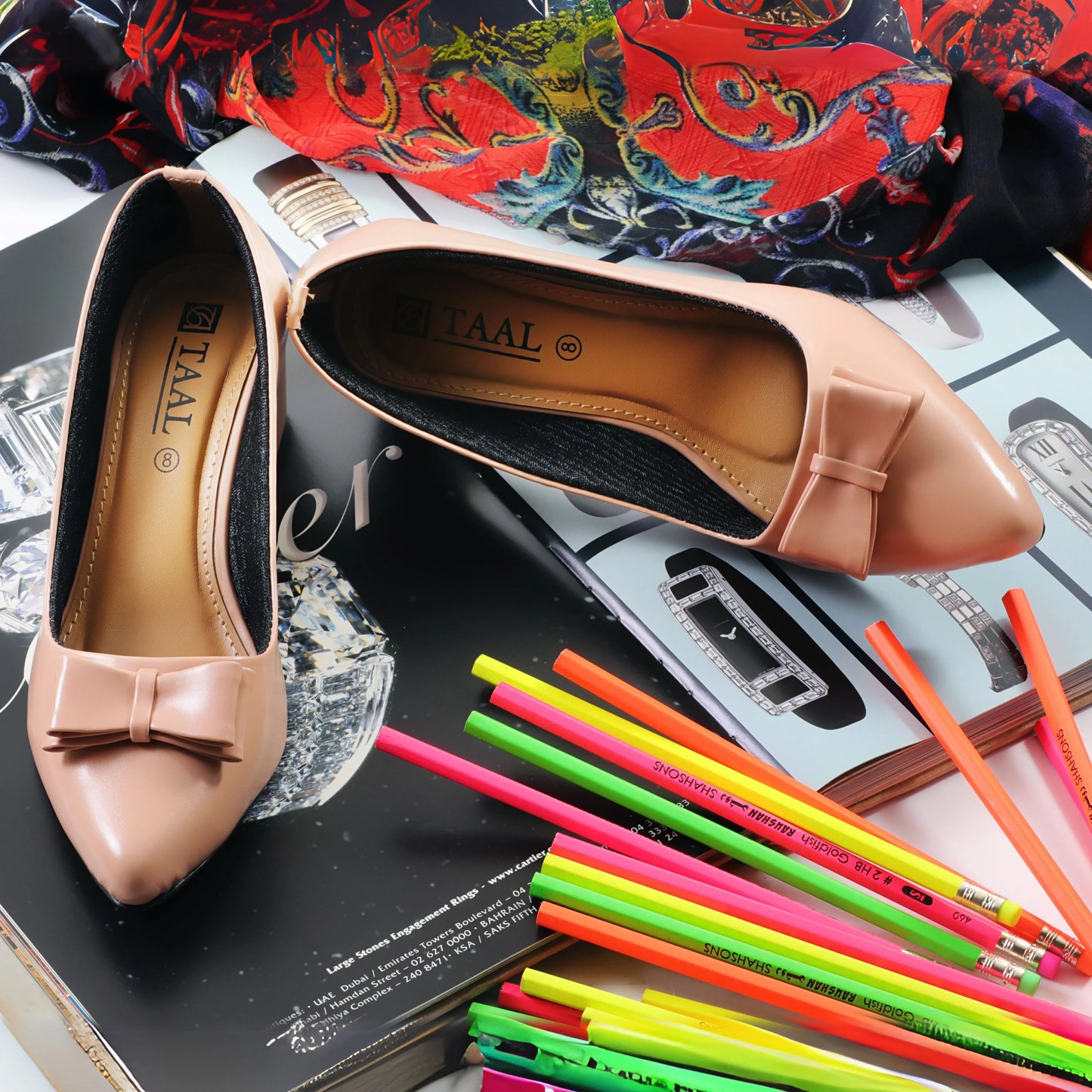 Elden Pink women Court shoes