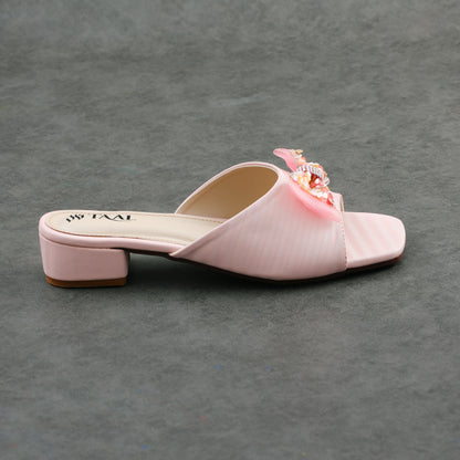 Ferry Pink women heel Slippers