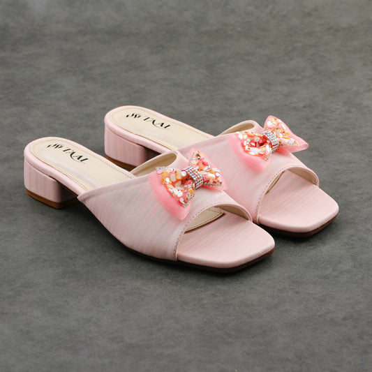 Ferry Pink women heel Slippers