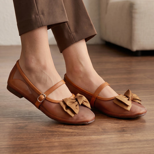 Fiora Brown Women Mary janes Shoes