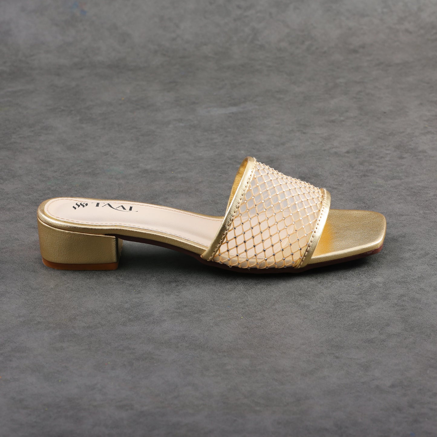 Gliss Golden women heel slippers