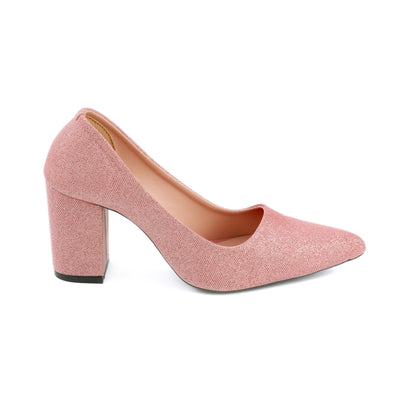 Glimmer Pink women court shoes