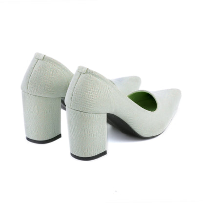Glimmer Aqua women court shoes