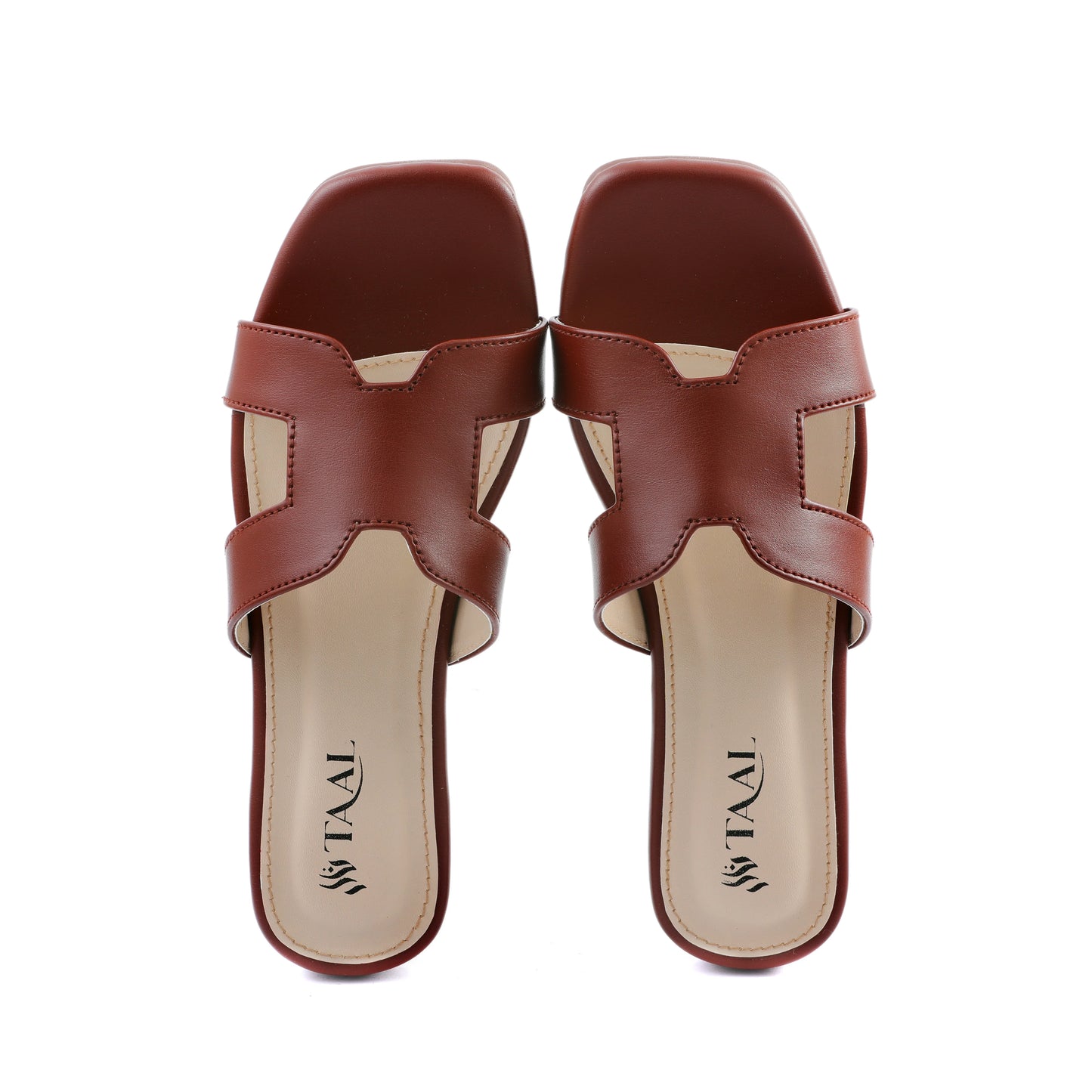 Herma Brown women slippers