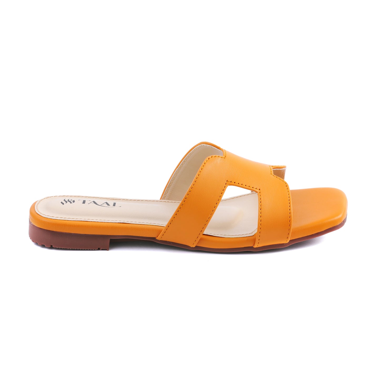 Herma Yellow women slippers
