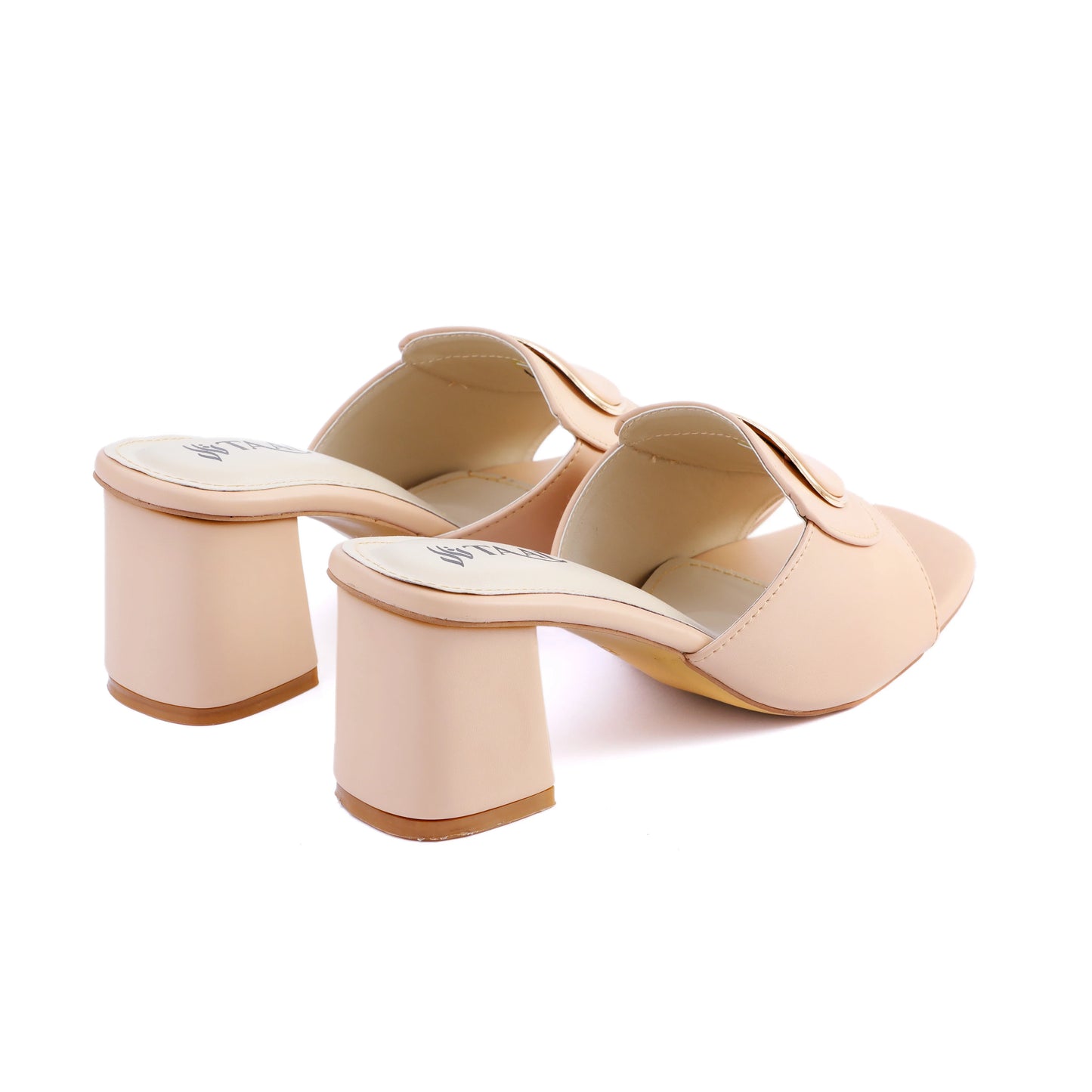 Hazel Skin women heel slippers