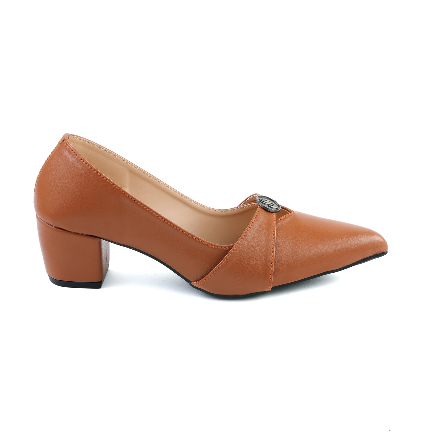 Ismera Brown Women Court Shoes