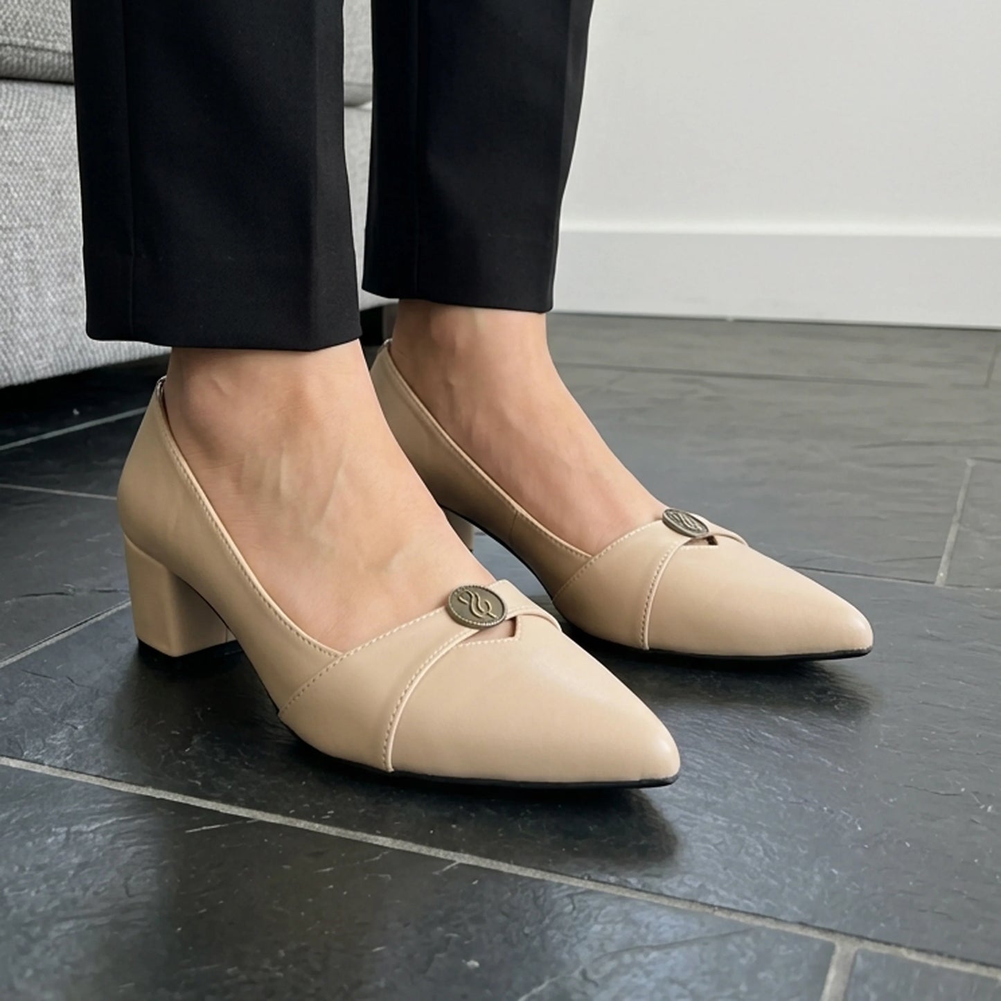 Ismera Skin Women Court Shoes