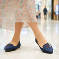 Juna Blue Women Flat Pumps