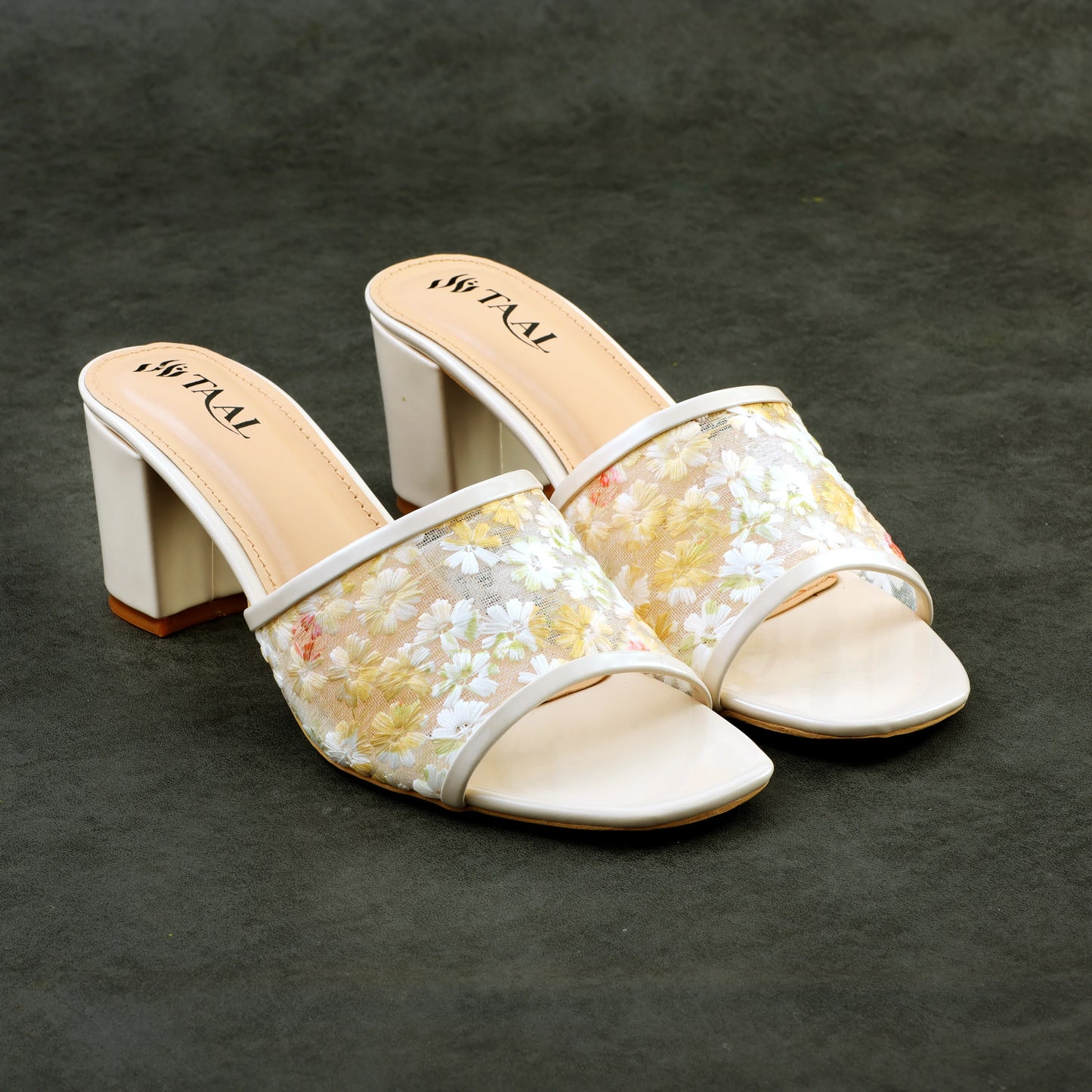 Kasmy Skin women floral heels