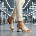Kasmy Skin women floral heels