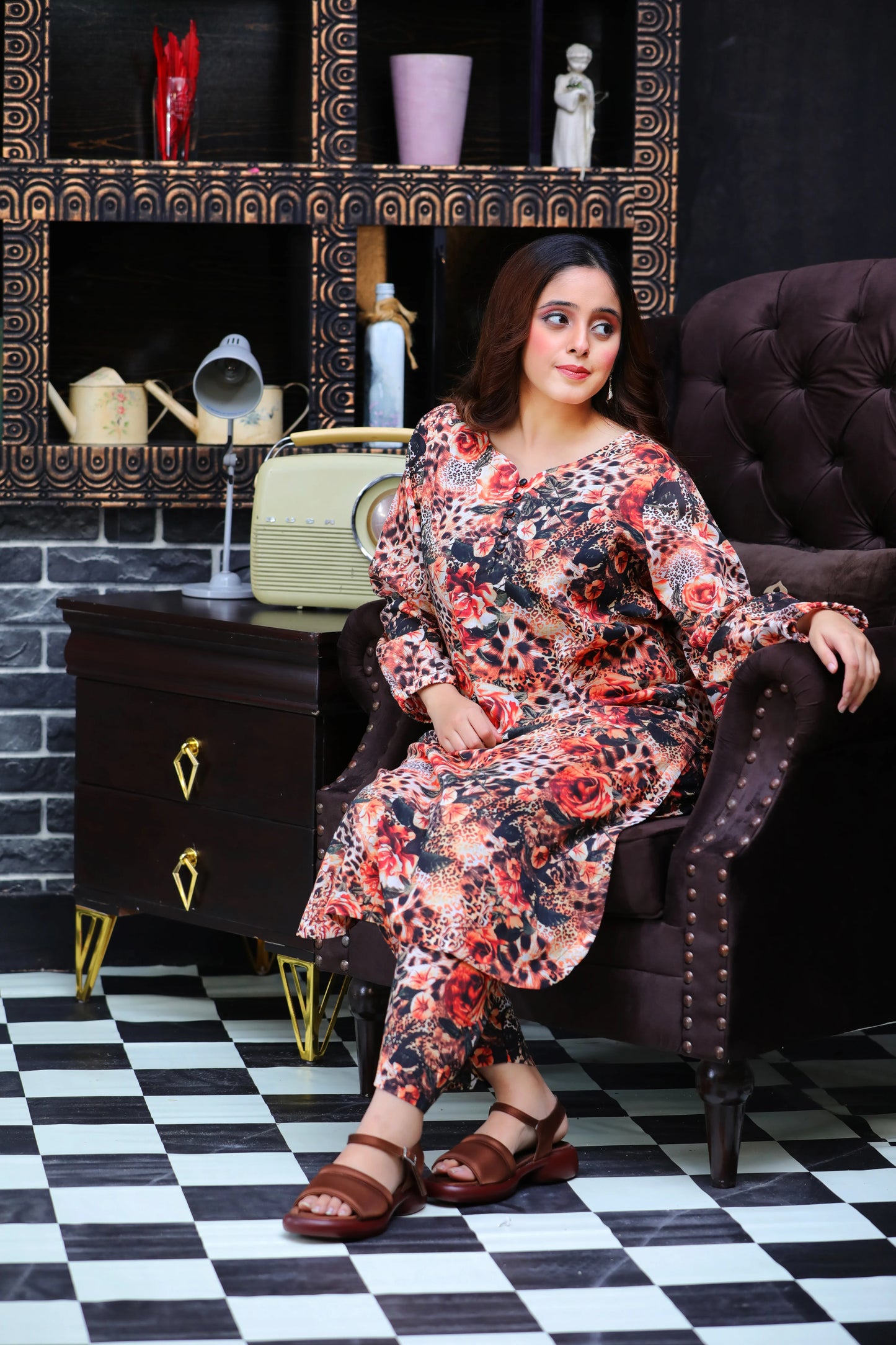 Annora Printed 2Pcs