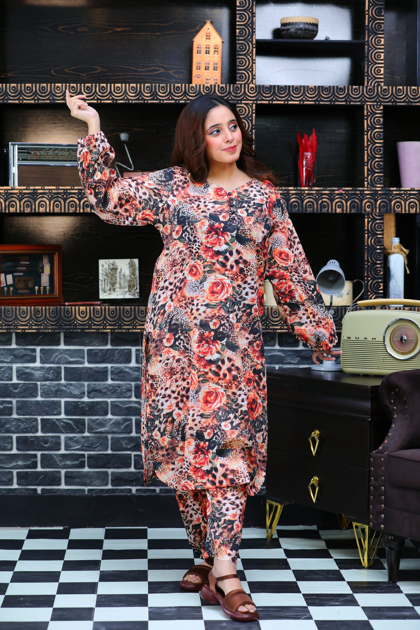 Annora Printed 2Pcs