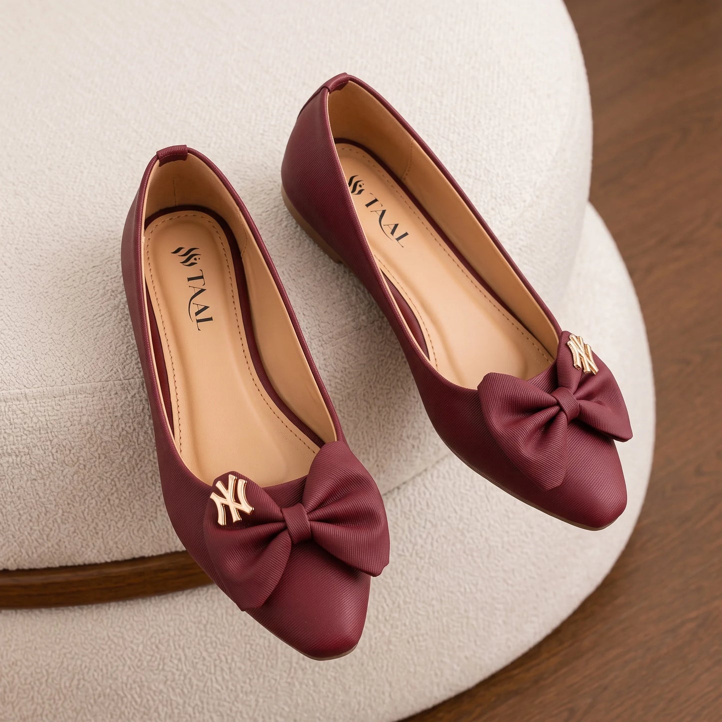 Mirel Maroon women pumps