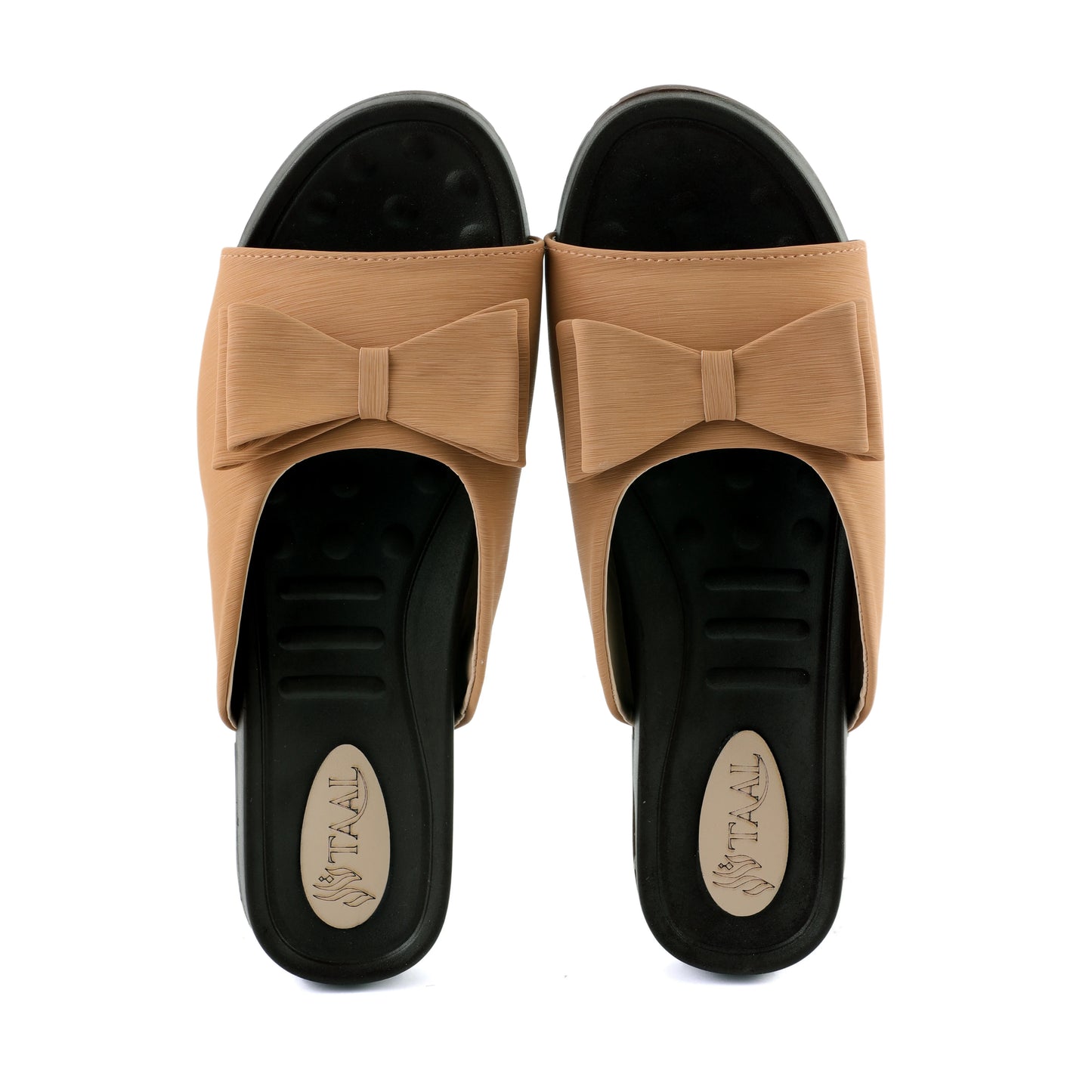 Novella Beige women's medicated slippers